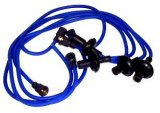 SCAT 8MM Ignition Wires Set Blue w/ Metal Core