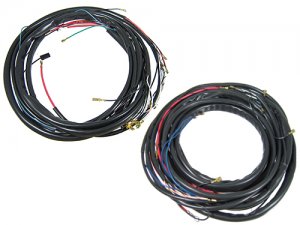 WIRING HARNESS, COMPLETE  - US VERSION LHD KARMANN GHIA COUPE OR CV 1972-1973.5 HALF YEAR