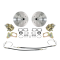 AC501490SEB - Rear Disc Brake Kit IRS 4 X 130 bolt pattern, with E-Brake